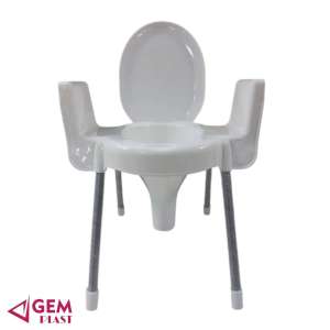 توالت فرنگی پایه فلز دسته دار960ناصر